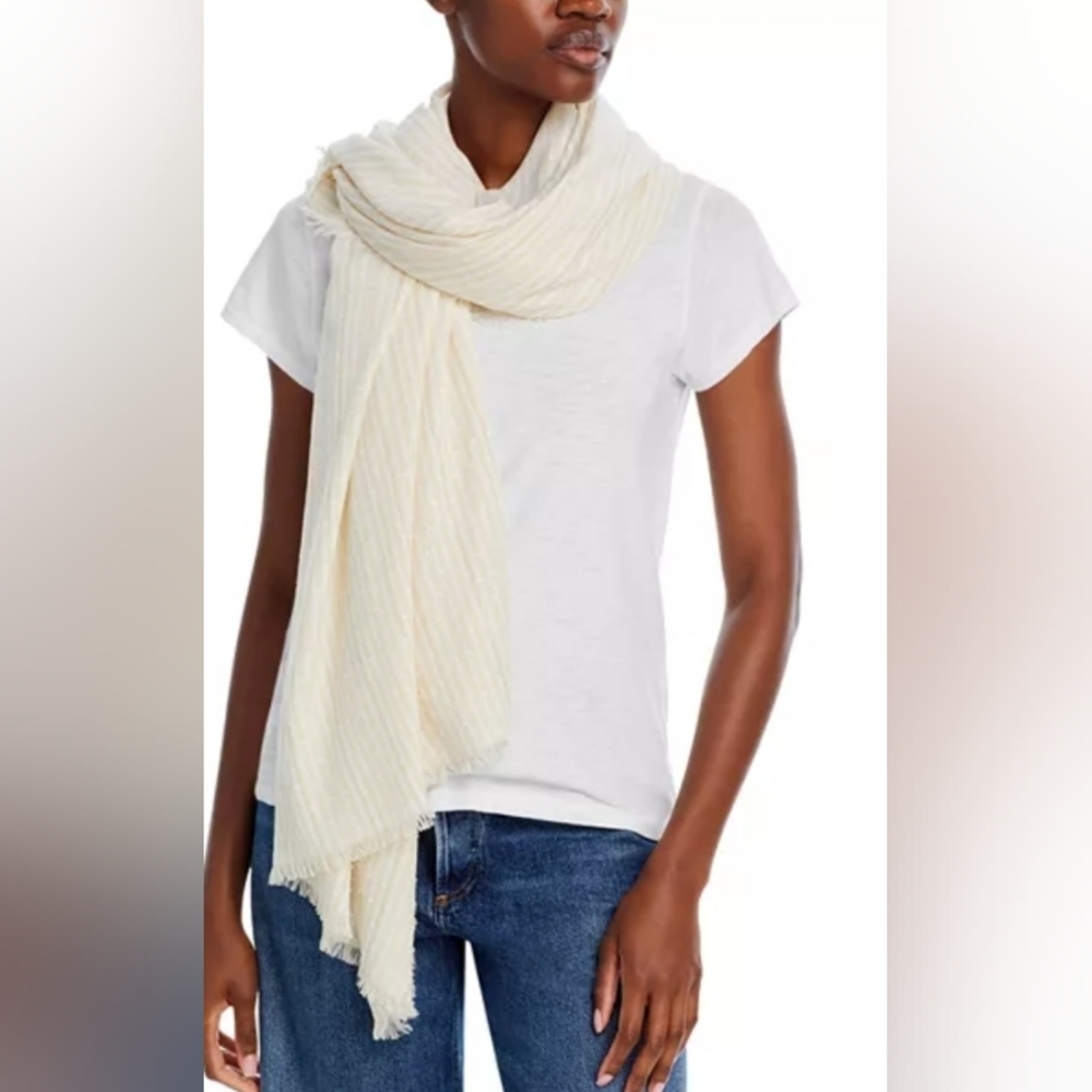 rag & bone Astra Lurex Scarf - Picture 2 of 7